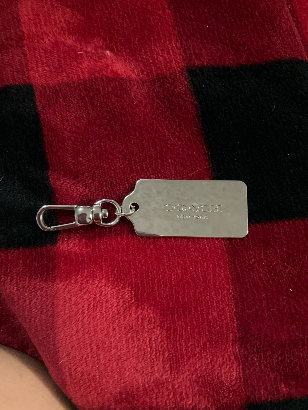 Coach charm/tag